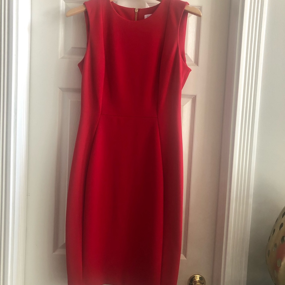 Calvin Klein Sz 8 sheath dress